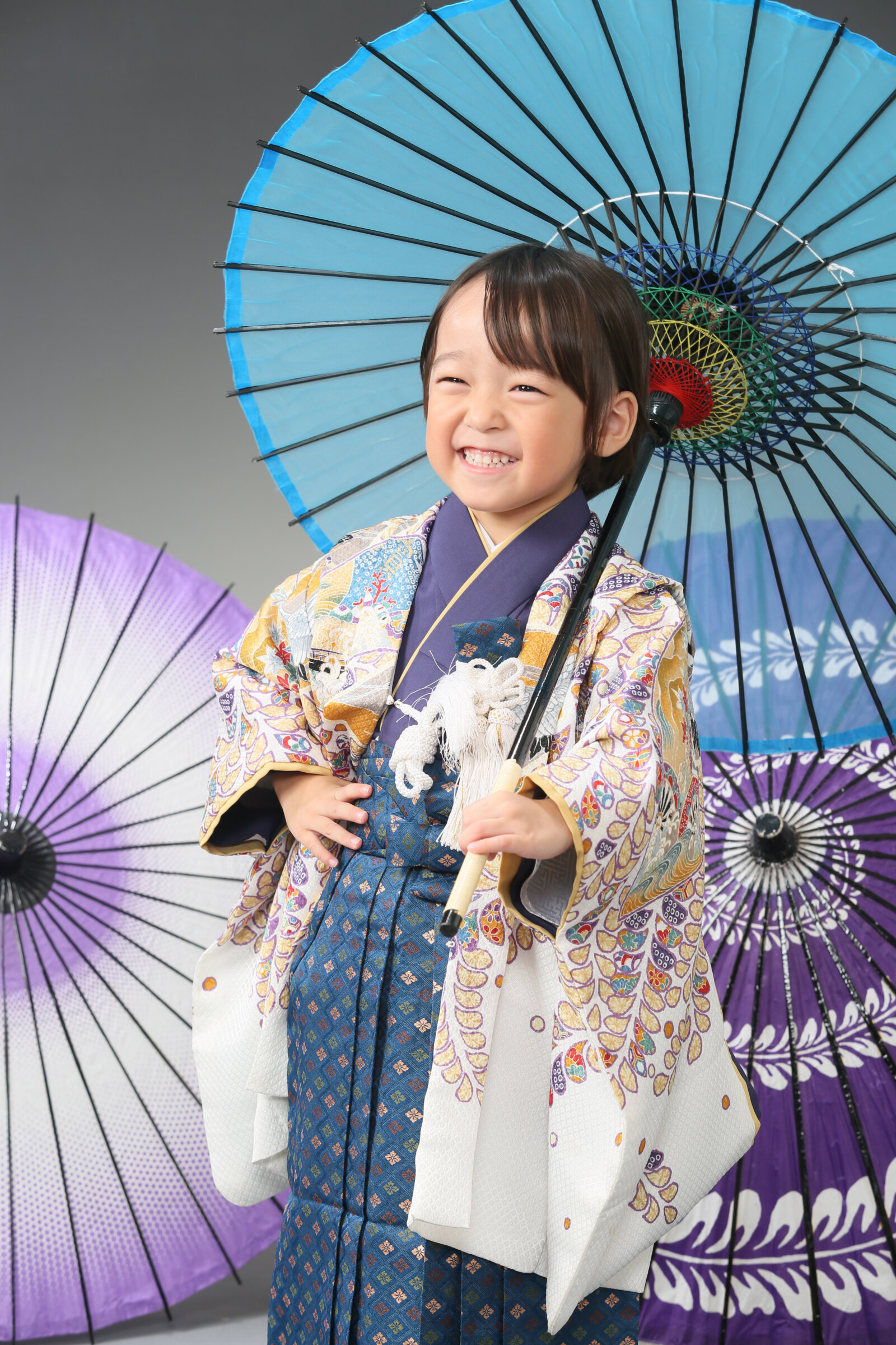 七五三の記念写真 3