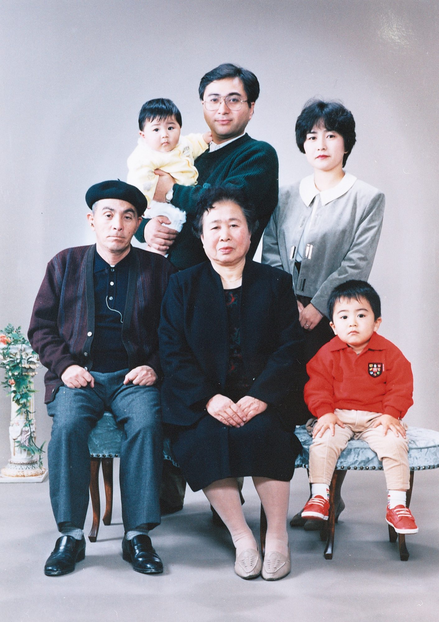 大浦様ご家族 平成3年（1991年）