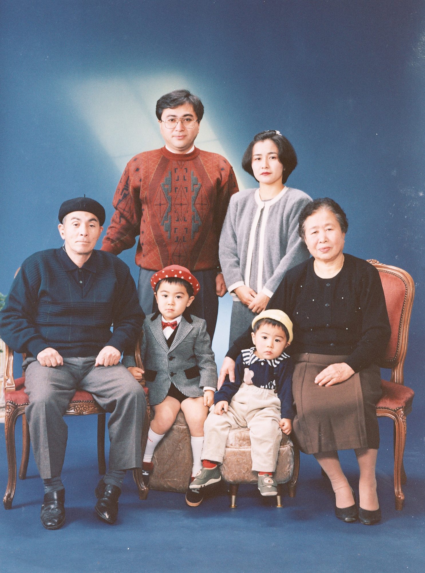 大浦様ご家族 平成4年（1992年）