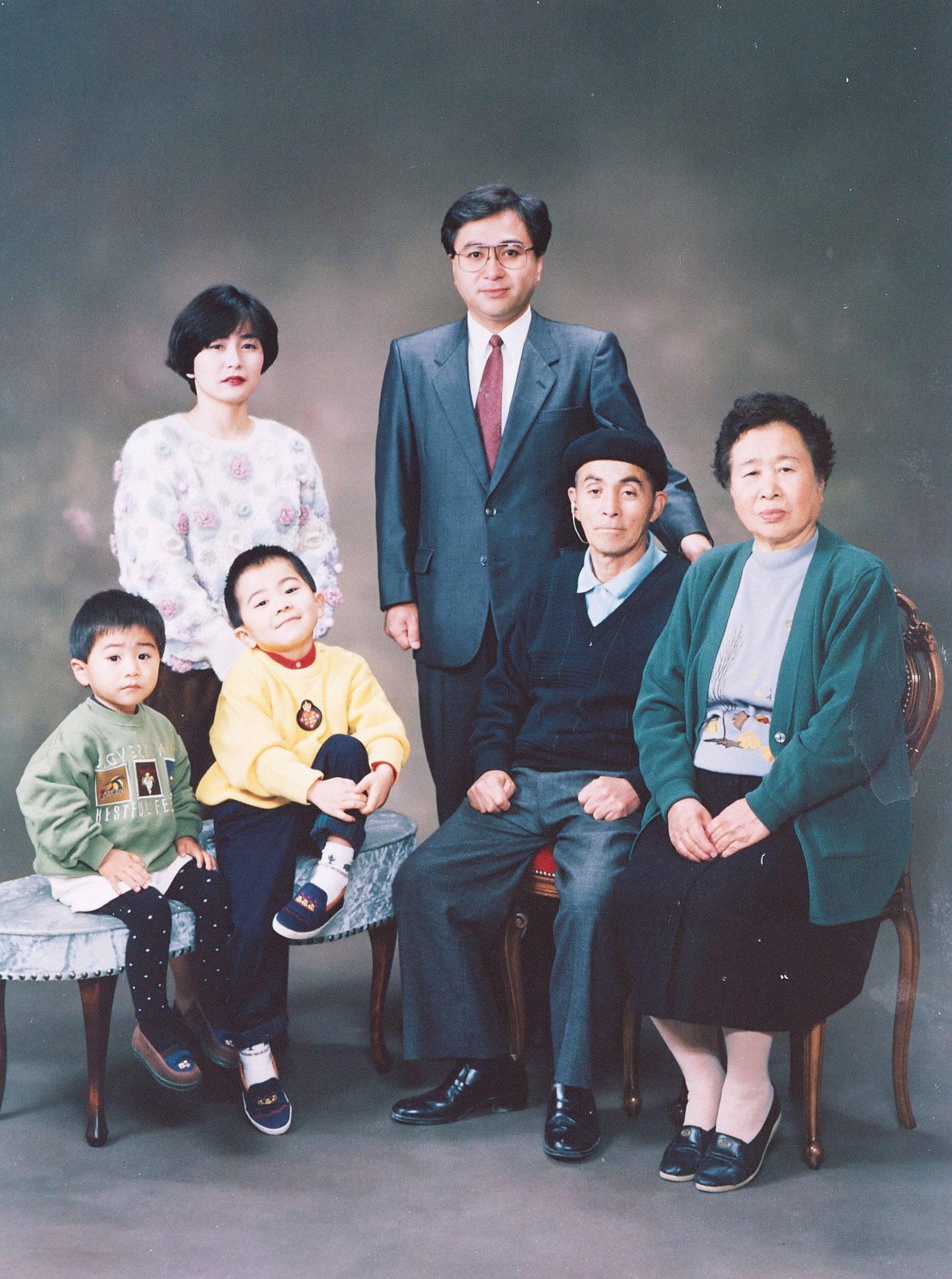 大浦様ご家族 平成5年（1993年）