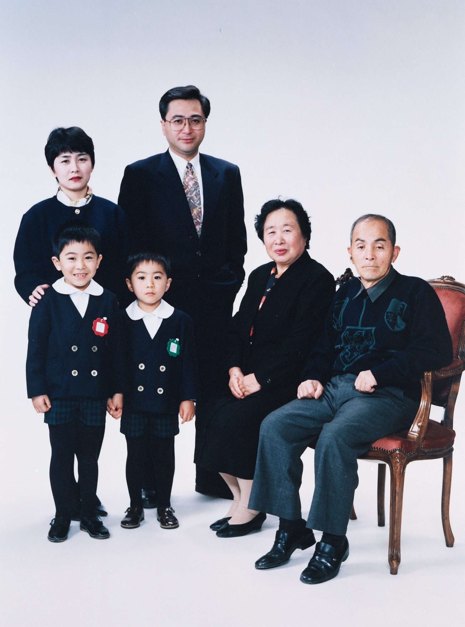 大浦様ご家族 平成7年（1995年）
