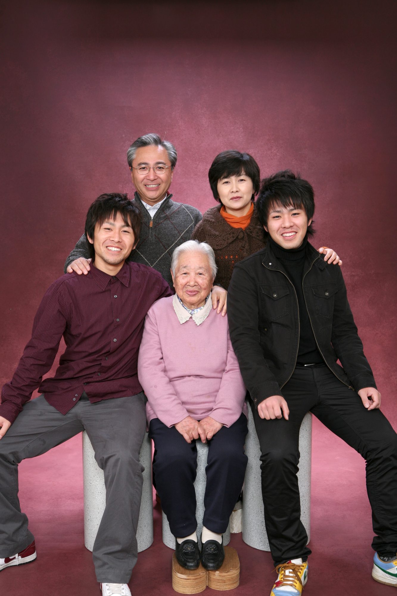 大浦様ご家族 平成21年（2009年）