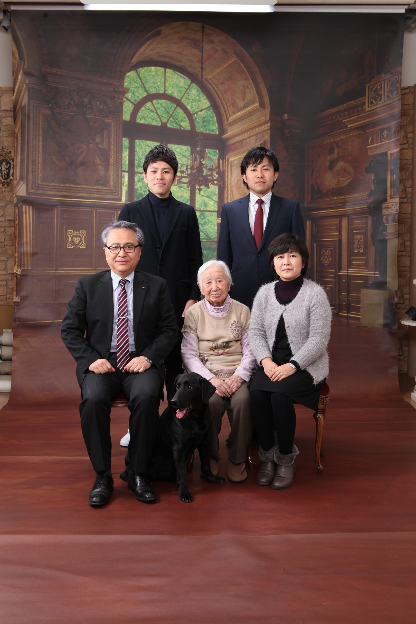 大浦様ご家族 平成27年（2015年）