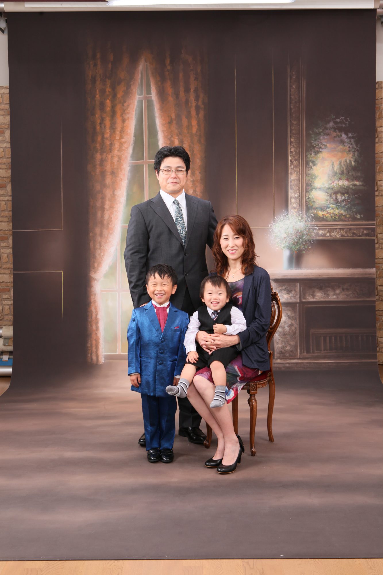 白坂様ご家族 平成27年（2015年）