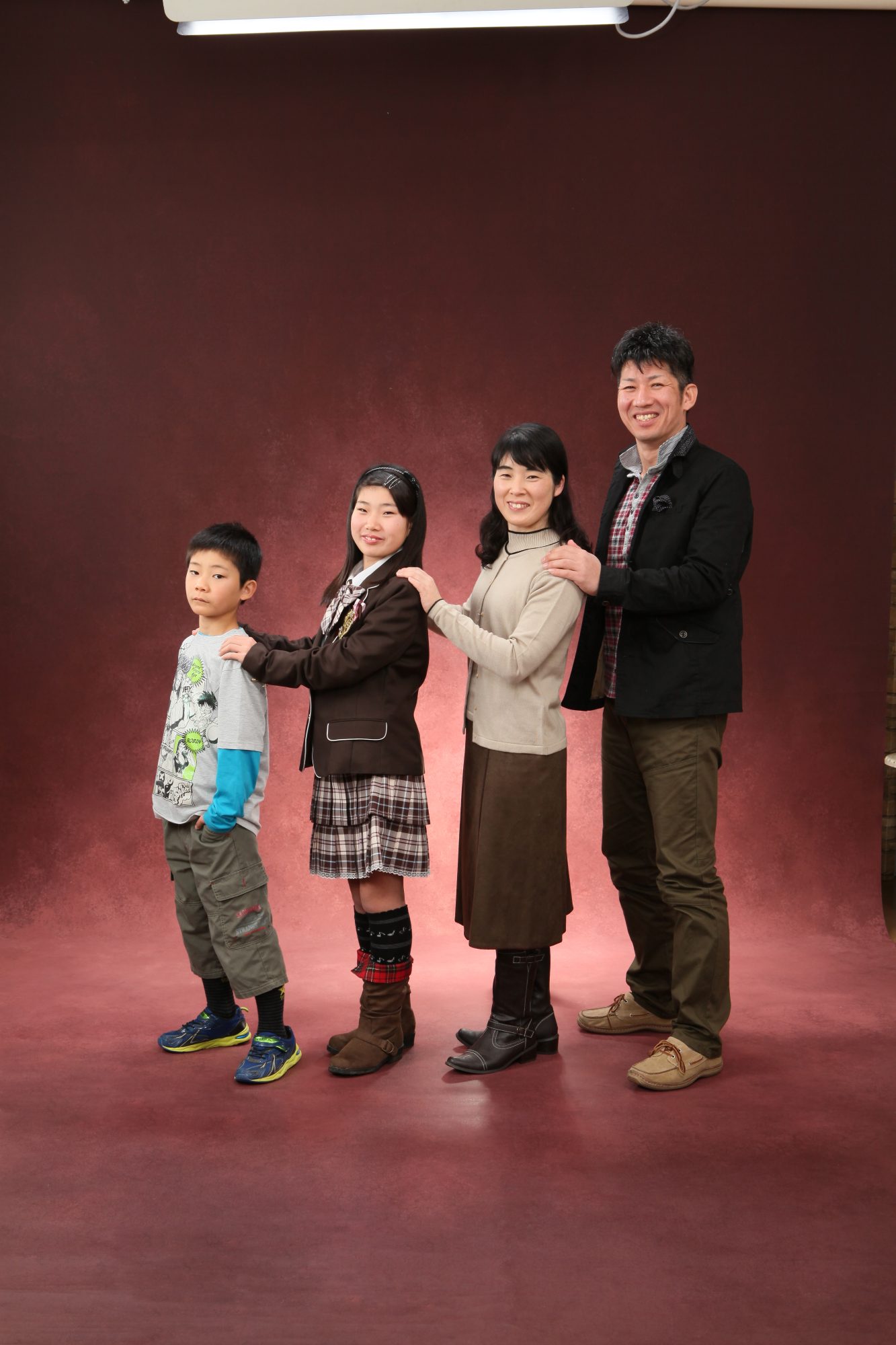 高尾様ご家族 平成25年（2013年）