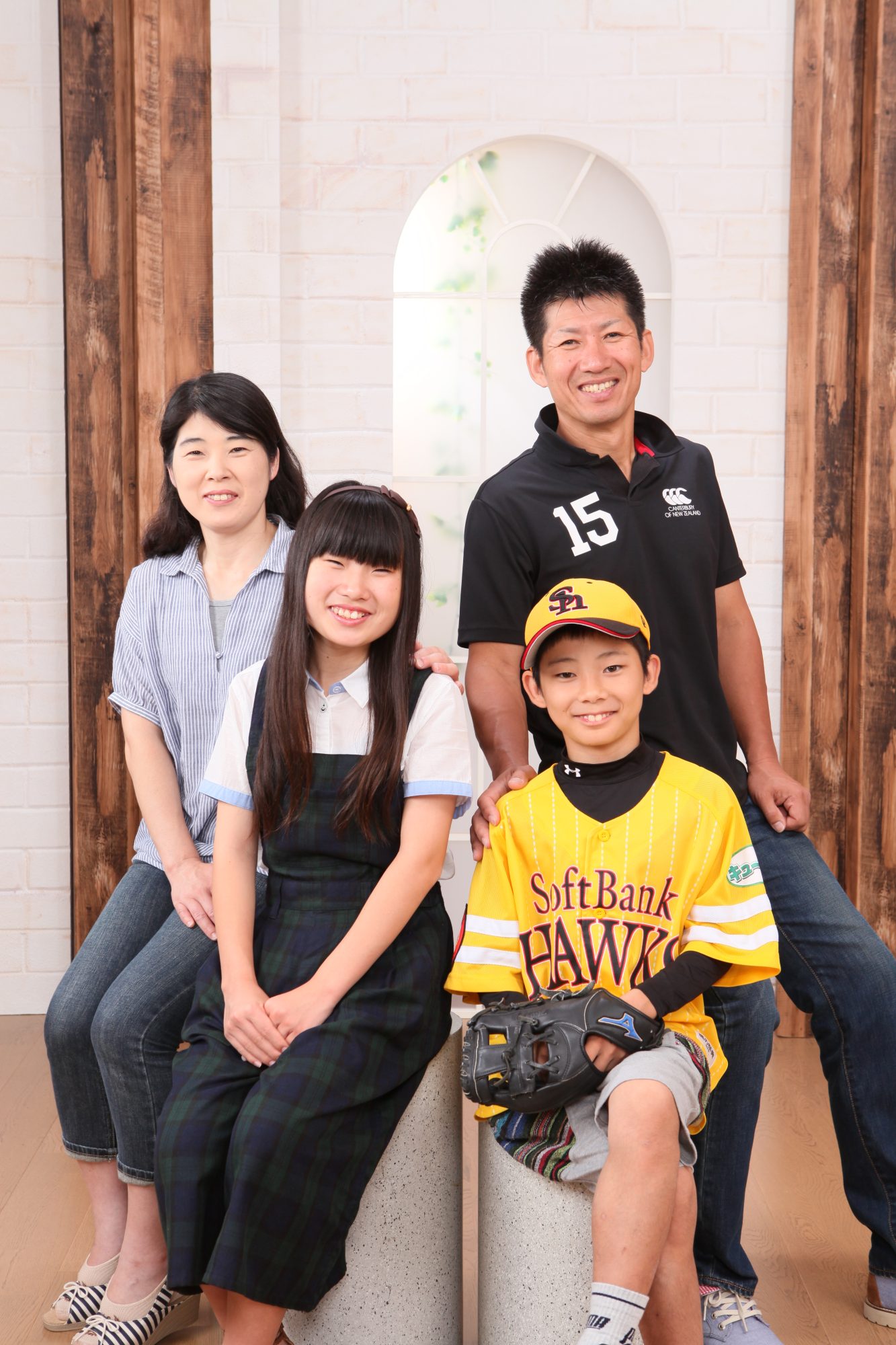 高尾様ご家族 平成27年（2015年）