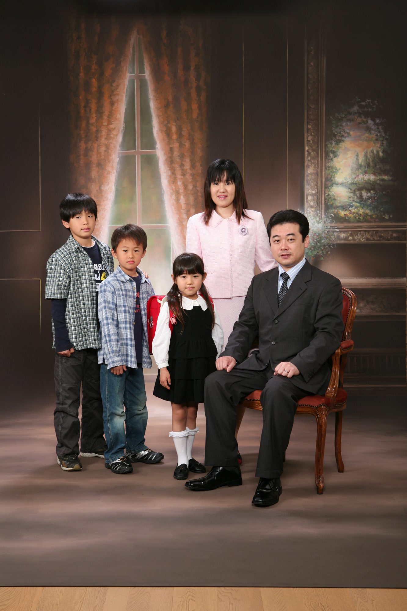 山川様ご家族 平成19年（2007年）
