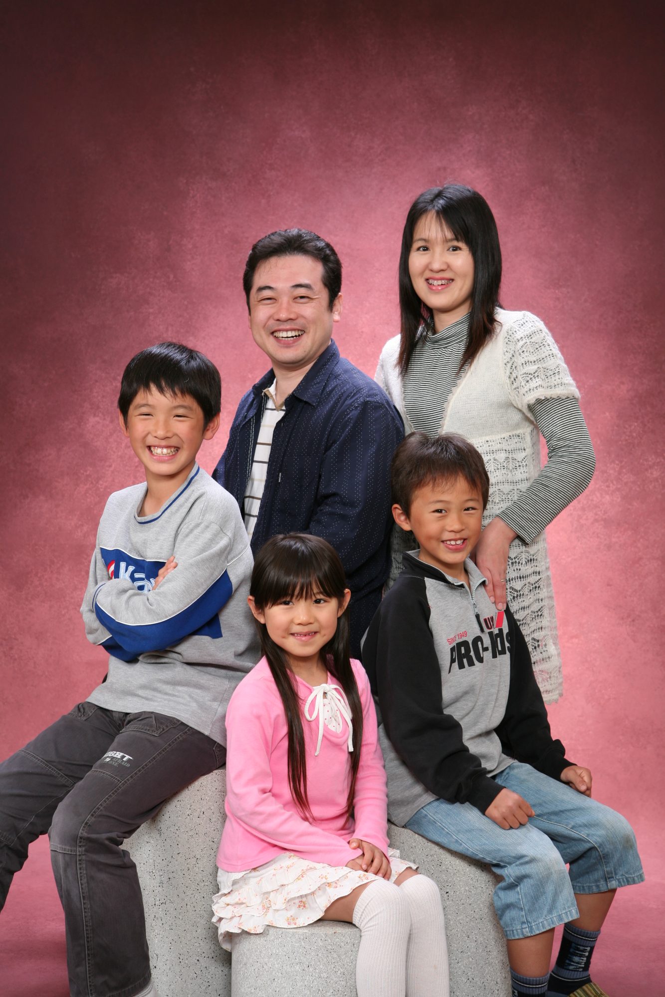 山川様ご家族 平成20年（2008年）