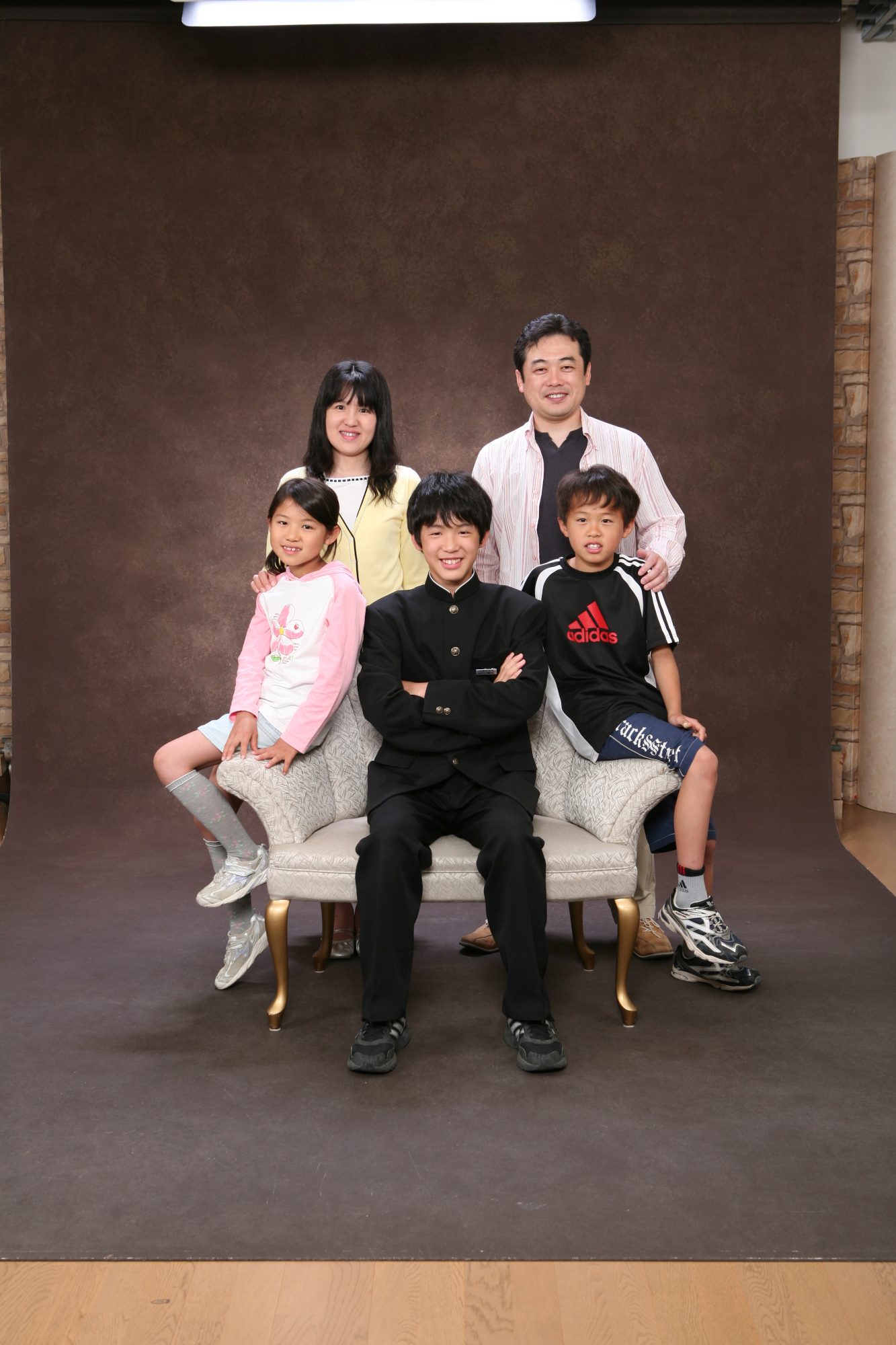 山川様ご家族 平成22年（2010年）