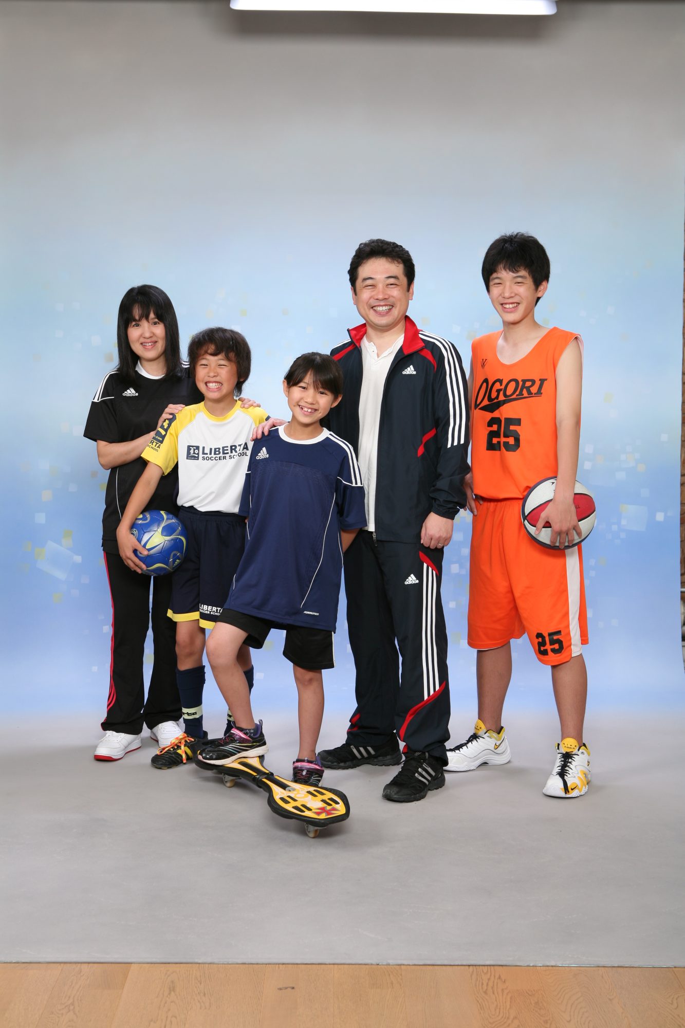 山川様ご家族 平成23年（2011年）