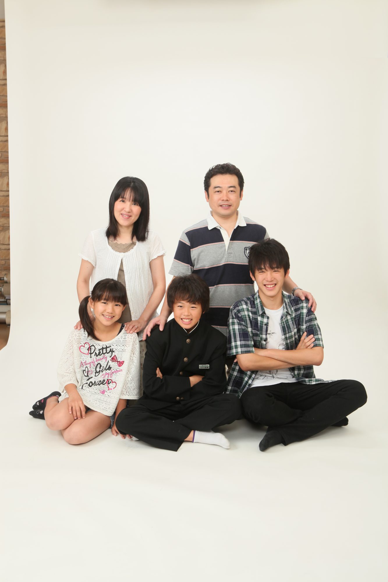 山川様ご家族 平成24年（2012年）