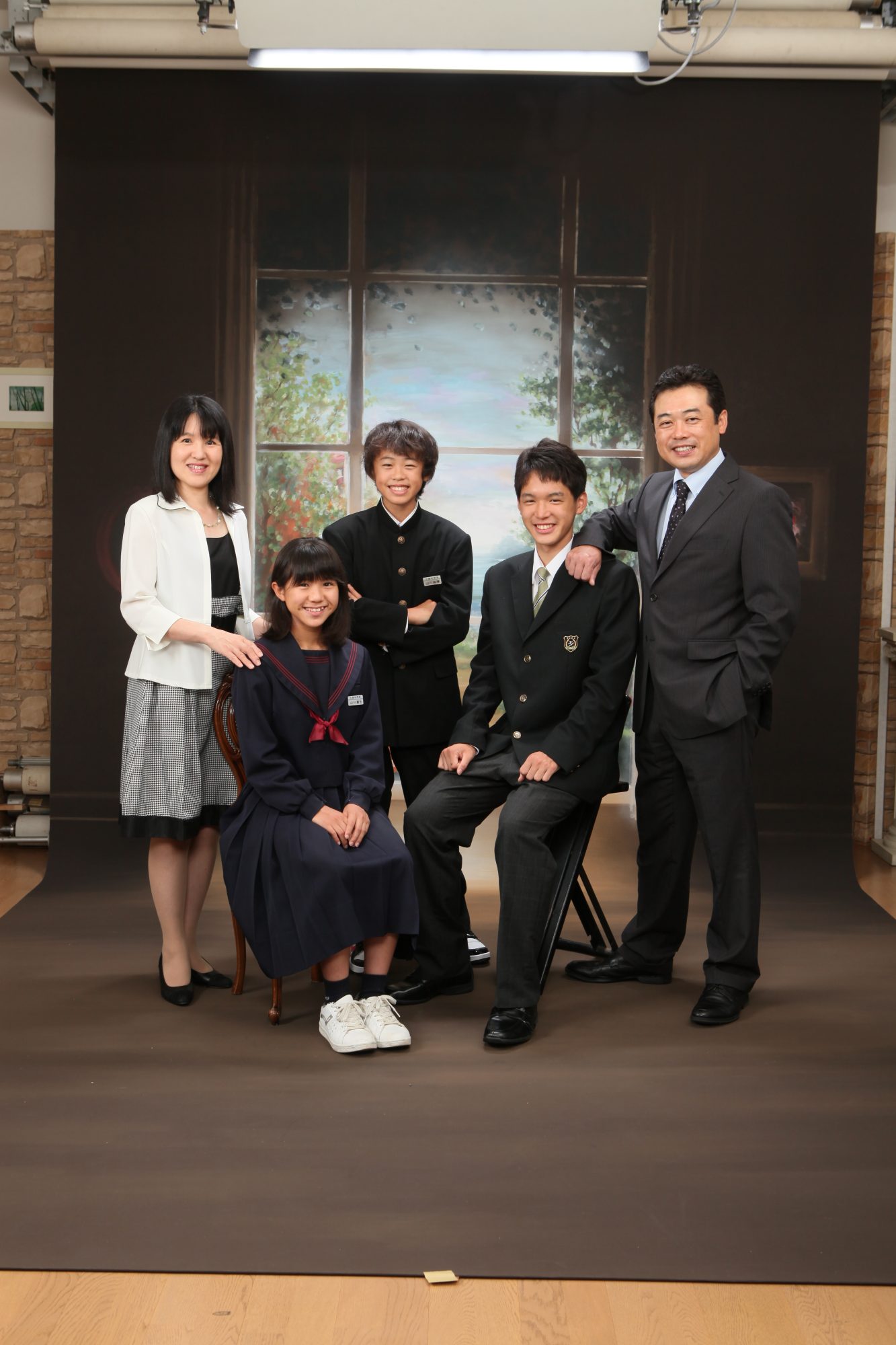 山川様ご家族 平成25年（2013年）