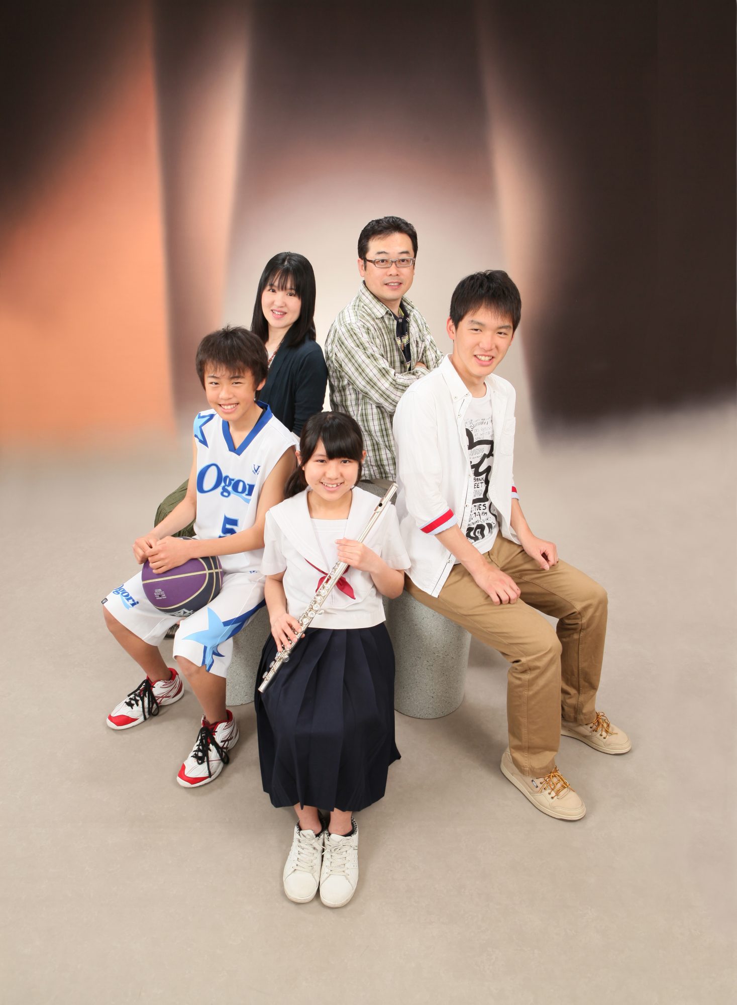 山川様ご家族 平成26年（2014年）（別カット）
