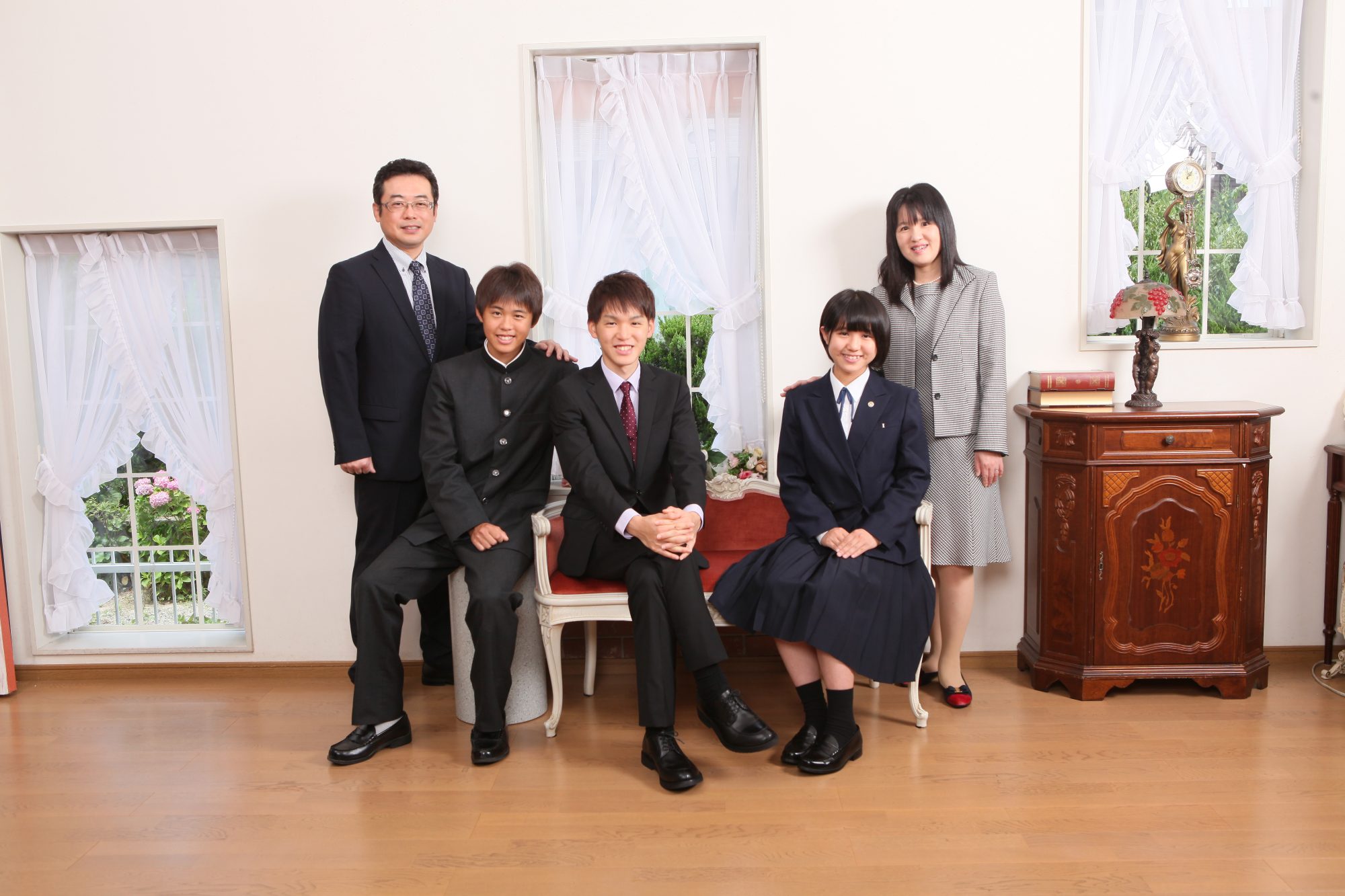 山川様ご家族 平成28年（2016年）