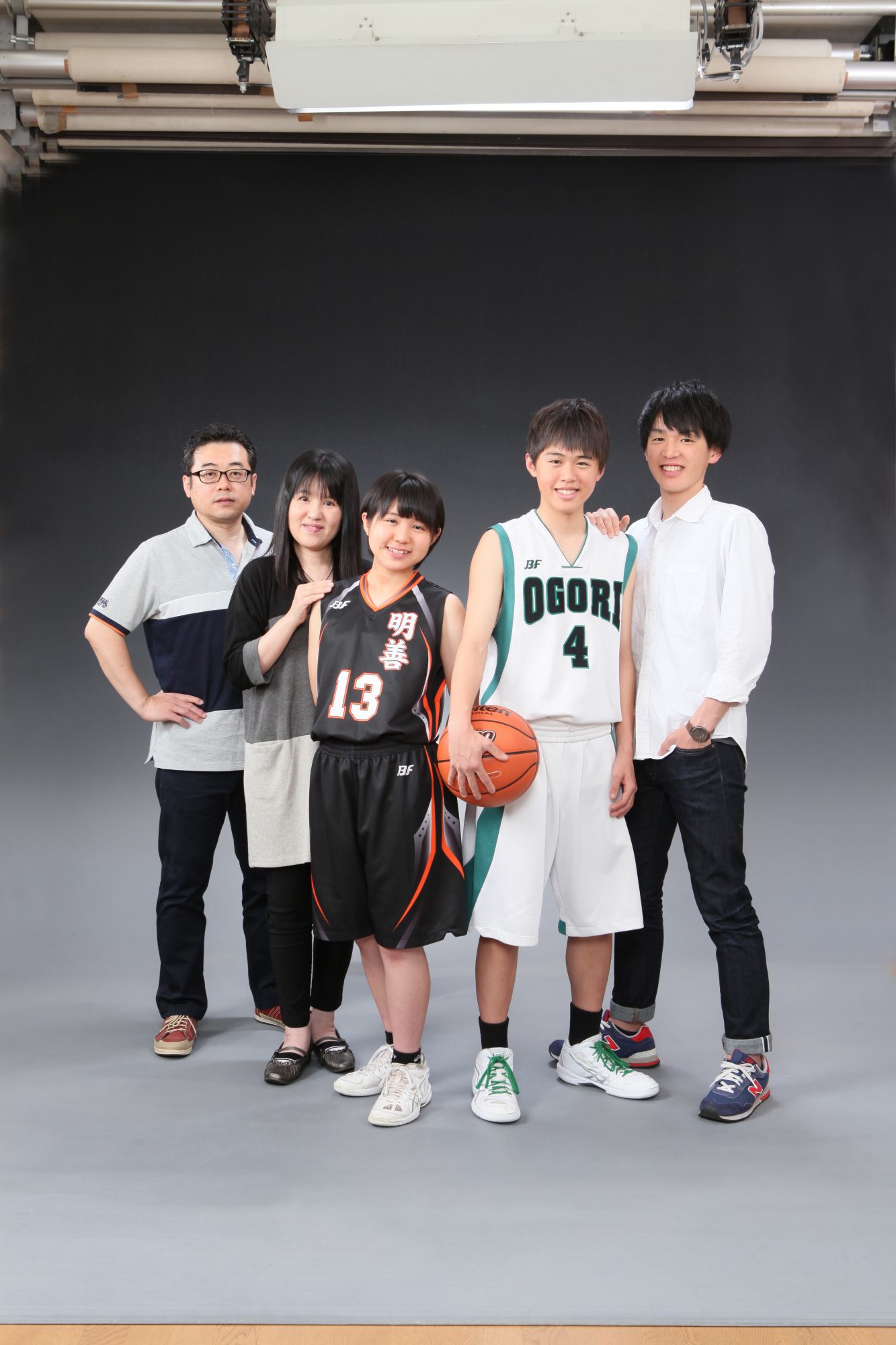 山川様ご家族 平成29年（2017年）