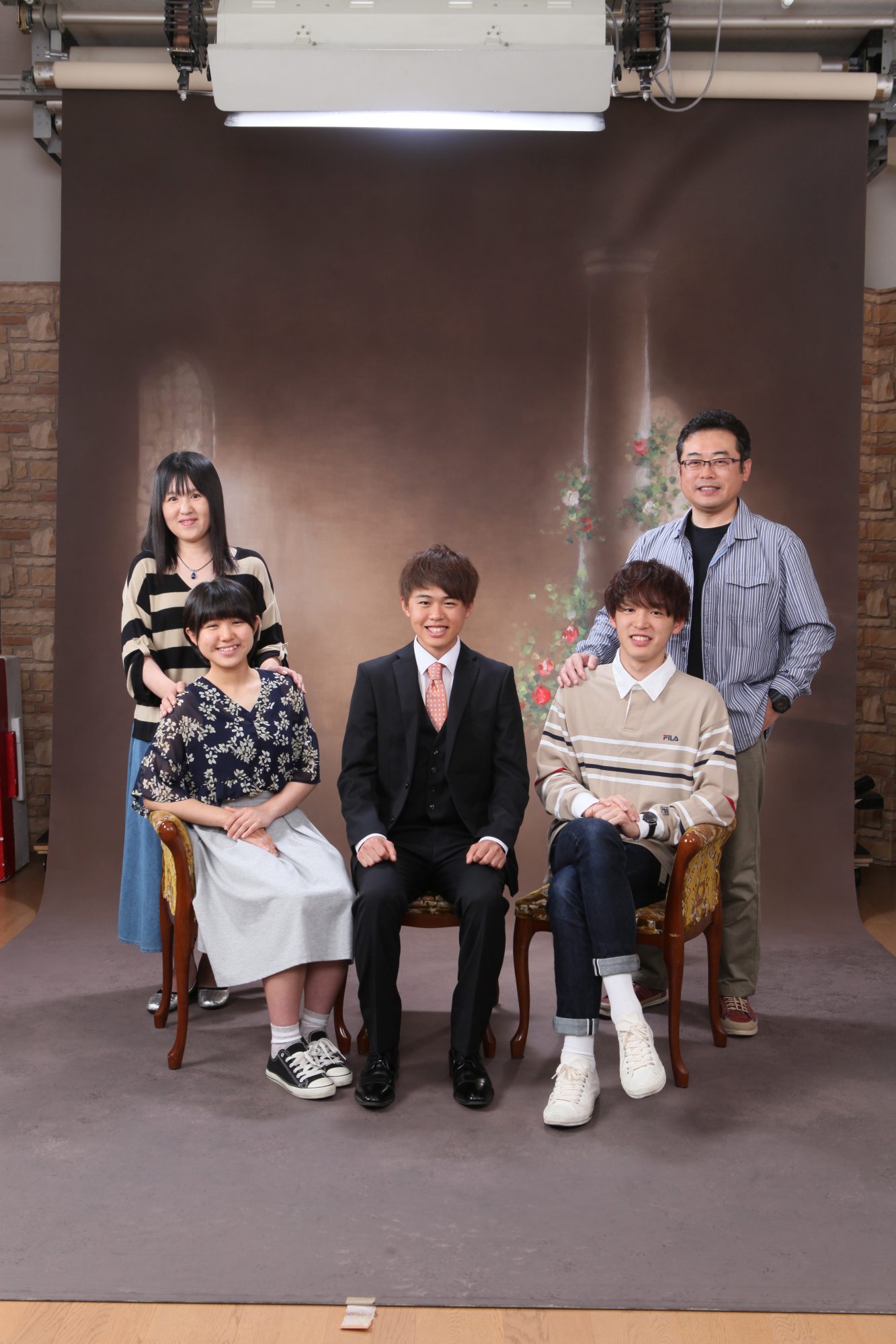 山川様ご家族 平成30年（2018年）