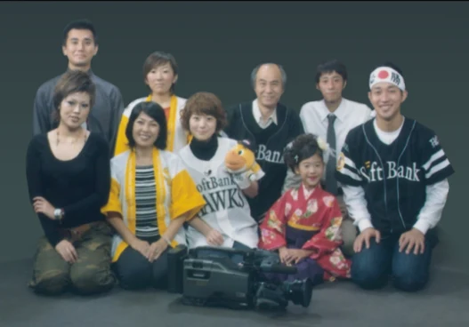 KBC「アサデス。九州・山口」出演者とスタッフ